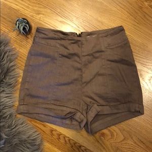 High waisted shorts from urban outfitters